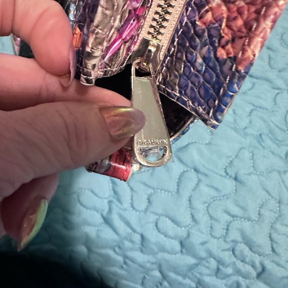 Brahmin Lasso Hilary Multicolor Leather Crossbody Women's Bag - Picture 7 of 7